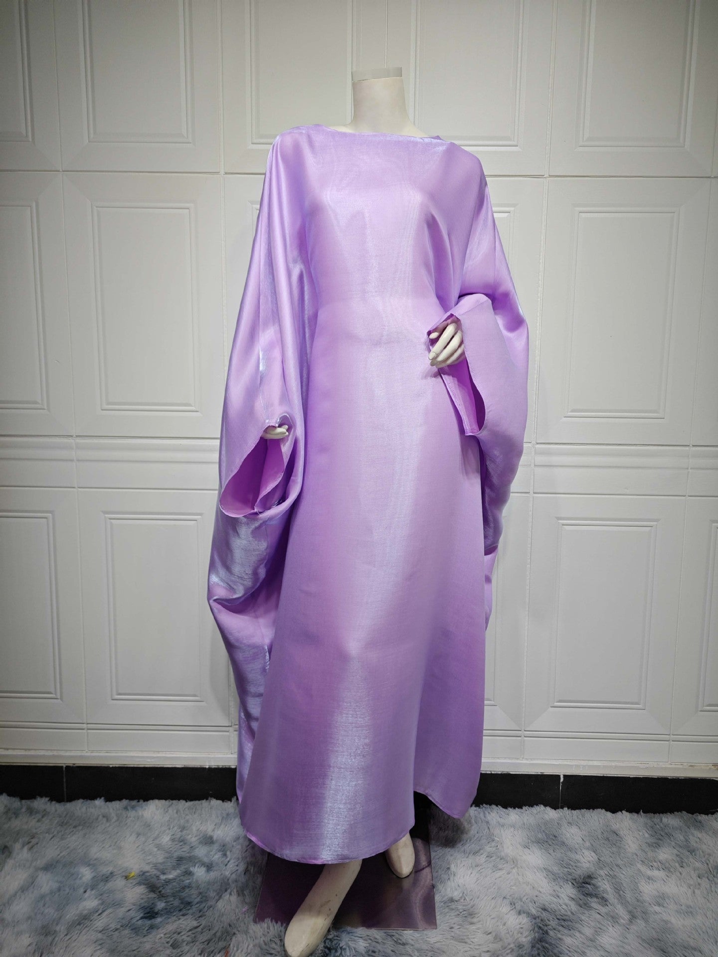 Summer Middle East Fashion Fil-Lumiere Satin Waist Dress
