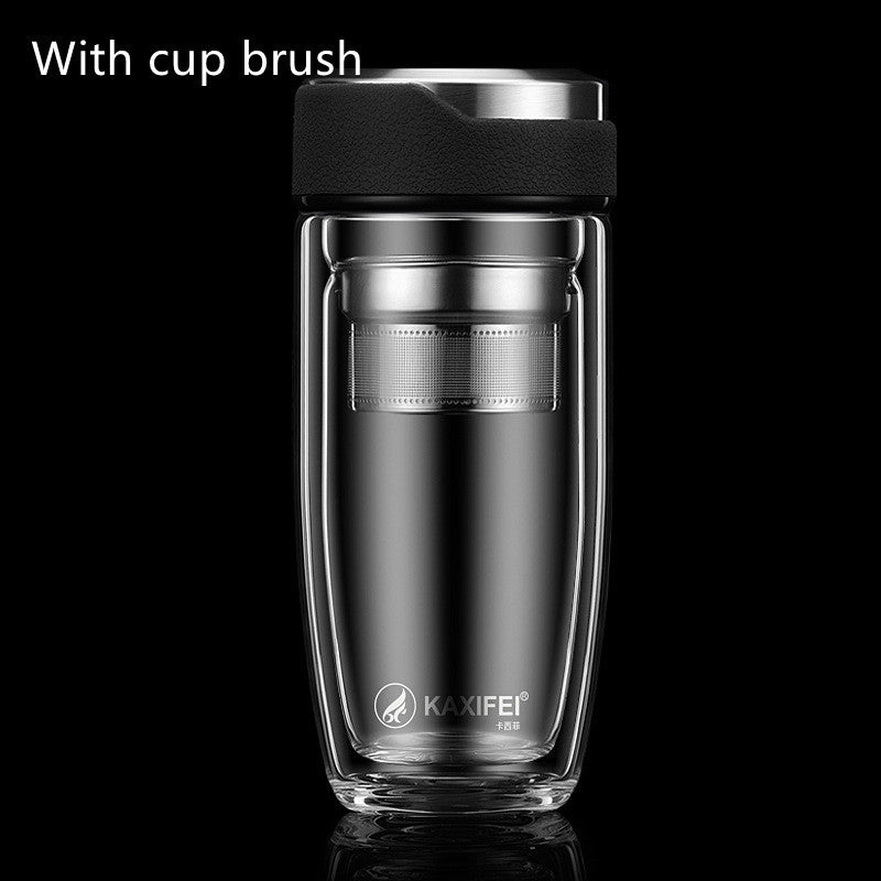 Double Glass Car Portable Cup