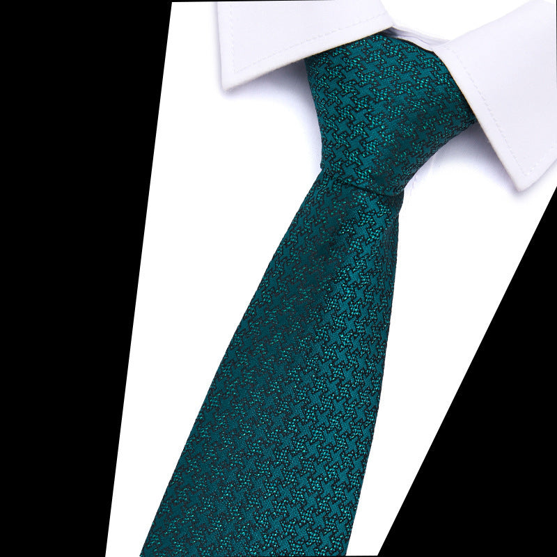 Men's Business Tie Wear Professional Suit Polyester Yarn