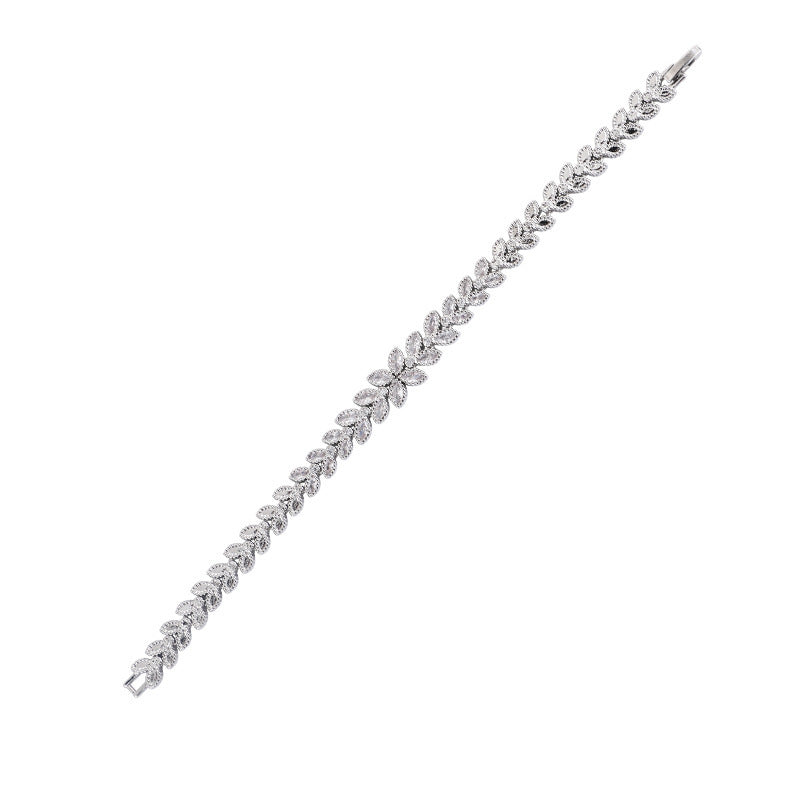 Zircon 4-piece Set Lucky Dinner Ceremony Wedding Accessories