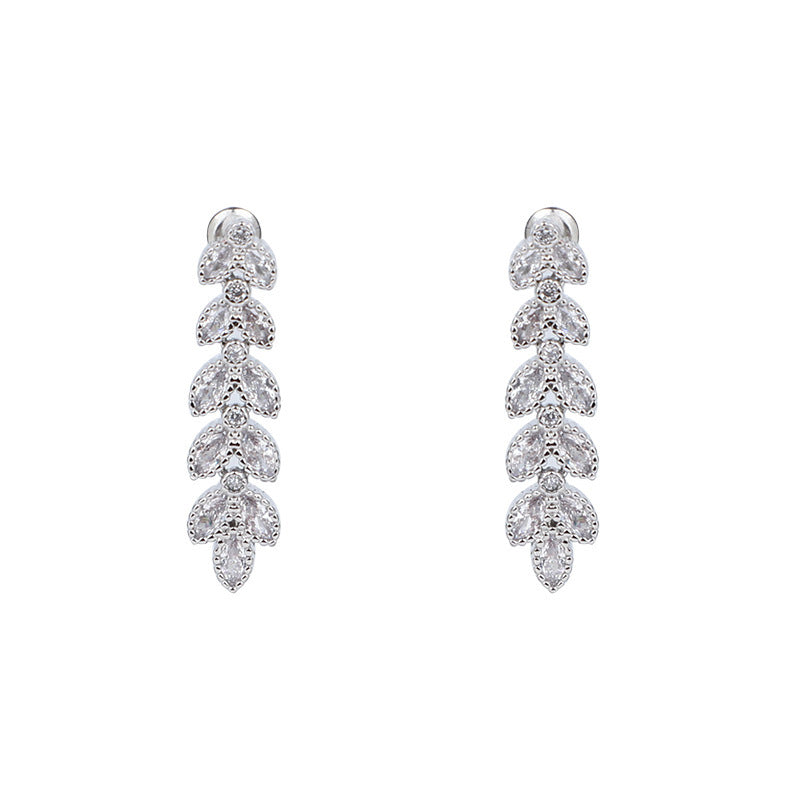 Zircon 4-piece Set Lucky Dinner Ceremony Wedding Accessories