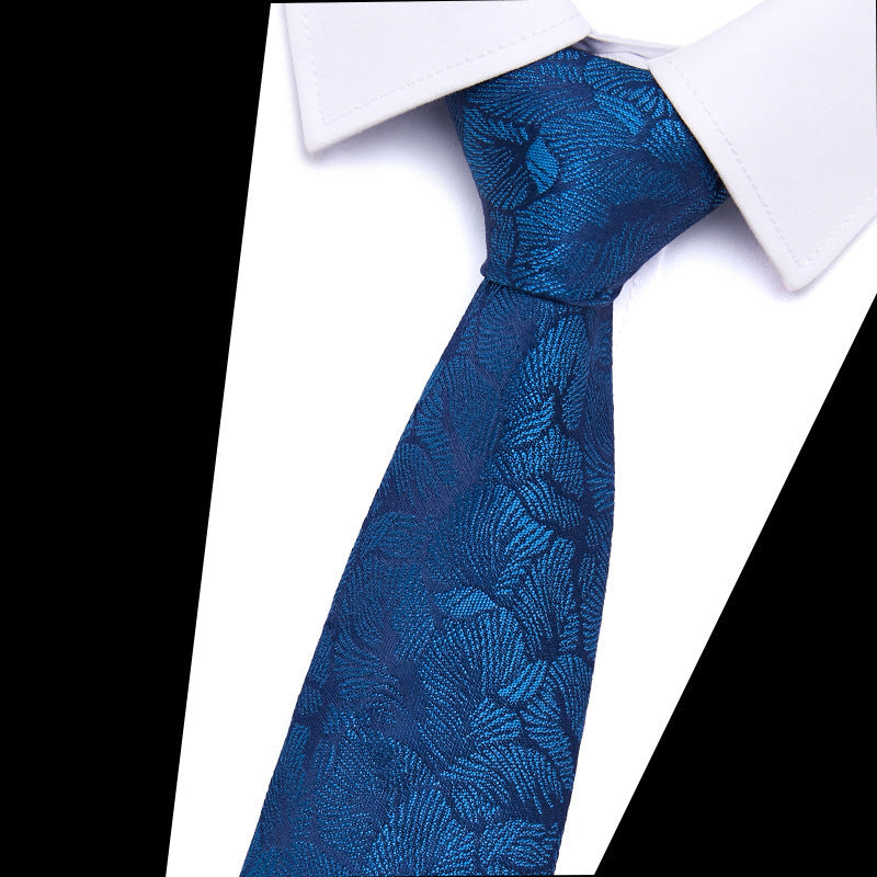 Men's Business Tie Wear Professional Suit Polyester Yarn