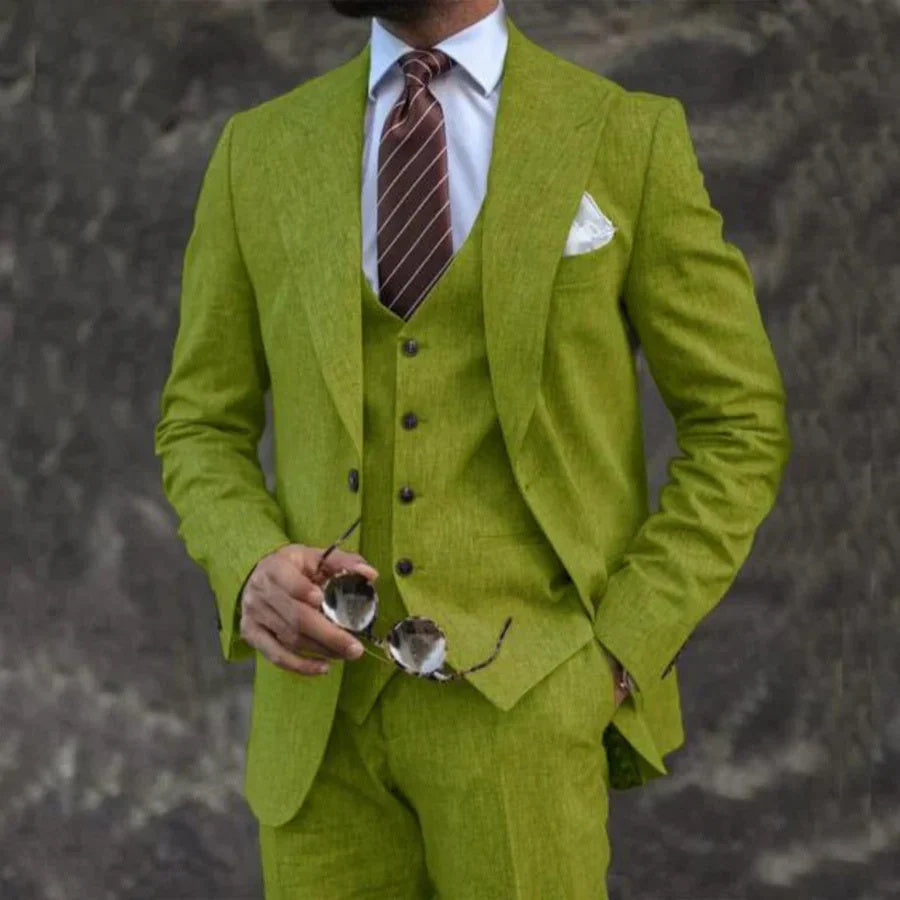 Business Casual Suit Three-piece Suit Men