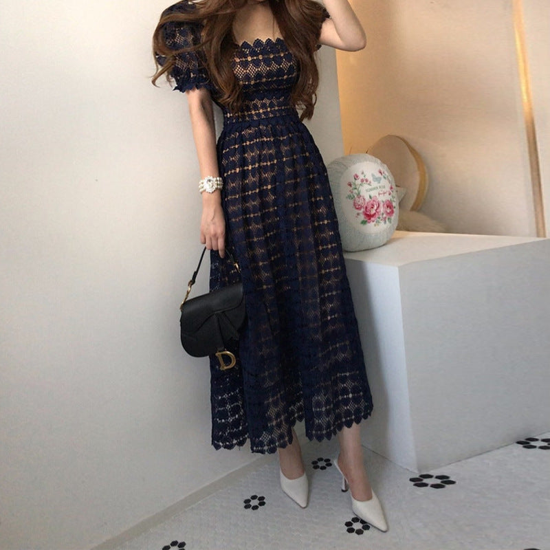 Ladies Fashion Personality Summer Lace Dress