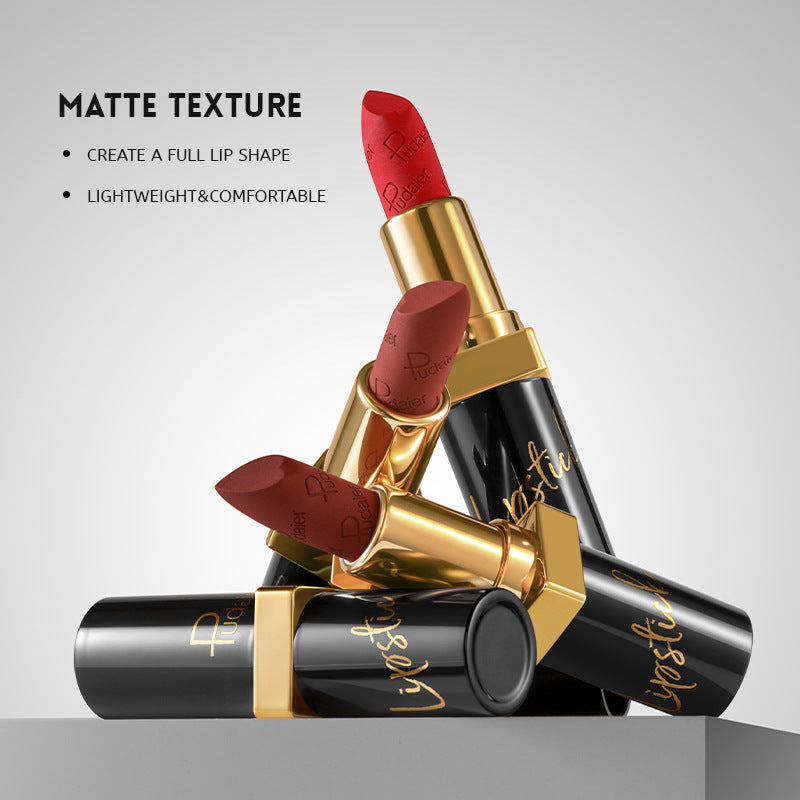 Matte Lipstick 10-color Velvet No Stain On Cup