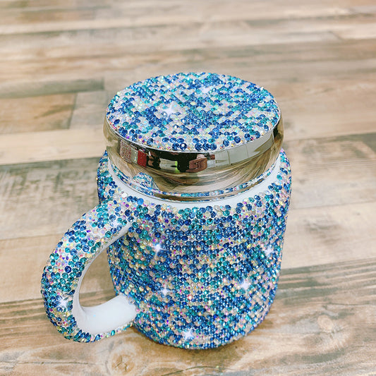 Coffee Mug Ceramic Drinking Mug Creative Personality Trend Office Simple Female With Lid Household Mug