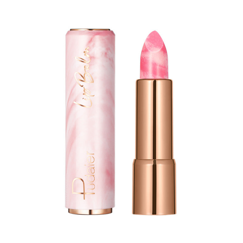 Marble Lip Balm Moisturizing And Nourishing Fade