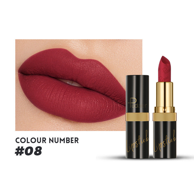 Matte Lipstick 10-color Velvet No Stain On Cup