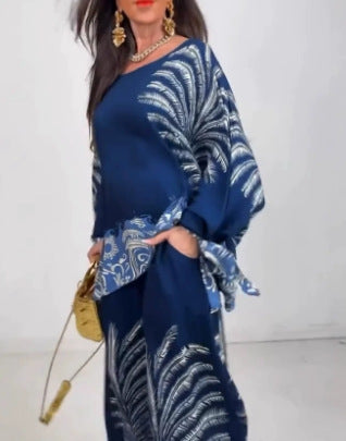 Turkey Hot-selling Floral-print Leisure Suit