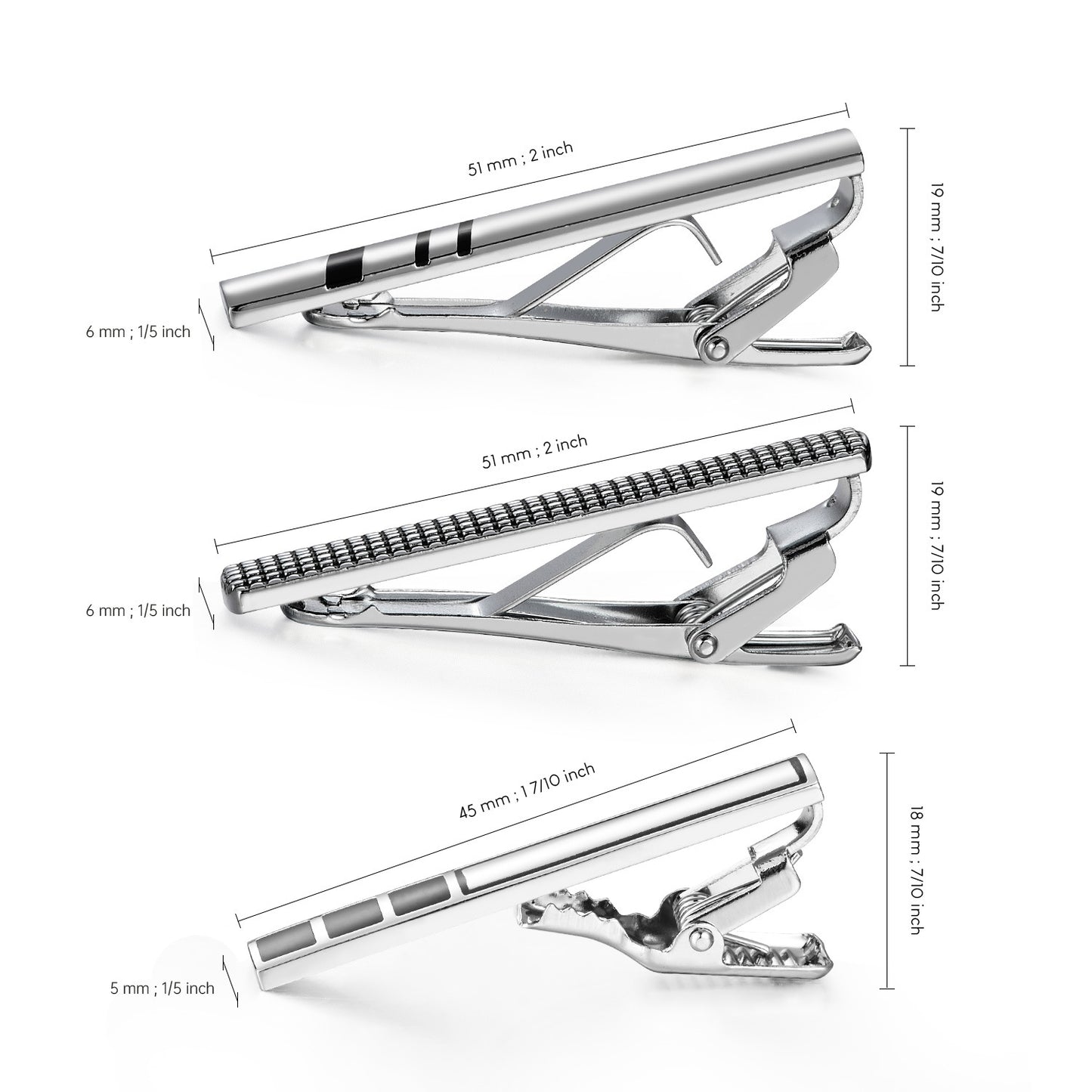Men's Business Metal Tie Clip