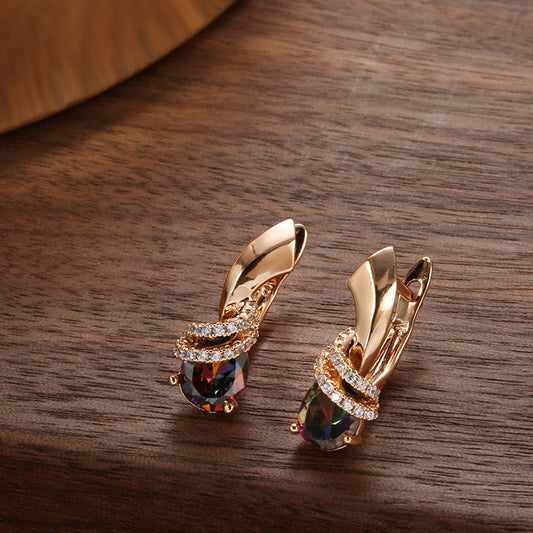 Fashion Personalized Zircon Earrings For Women