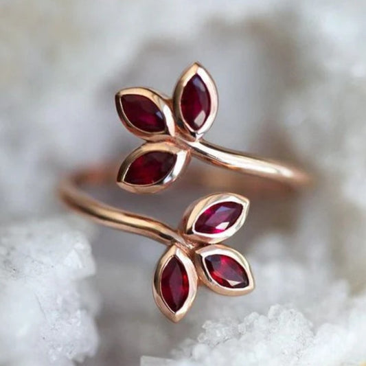 Retro Simple And Exaggerated Unique Women Ring