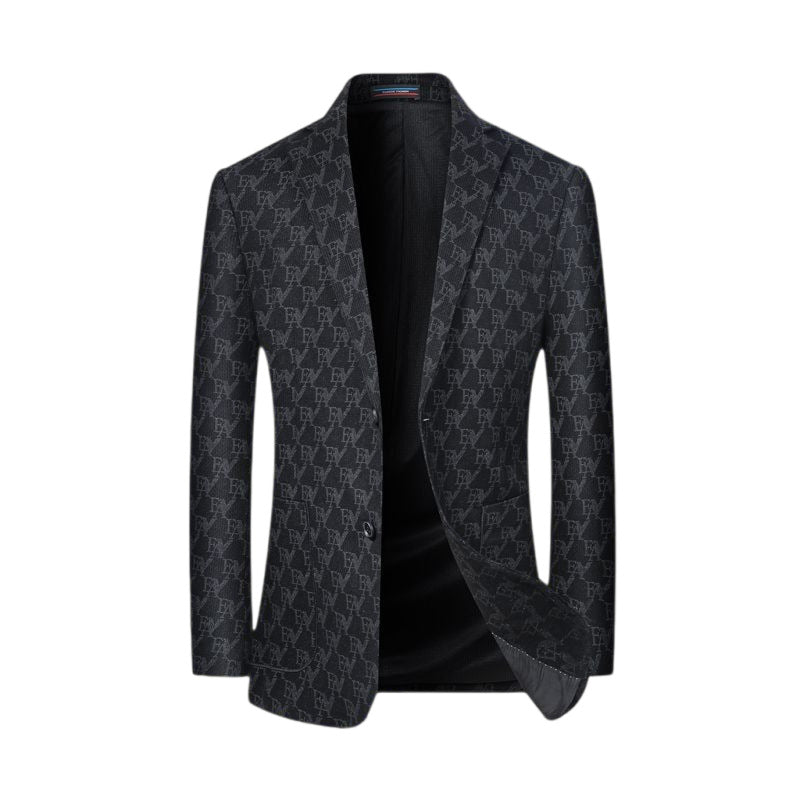 Fashion Slim Fit Business Men's Suit Jacket