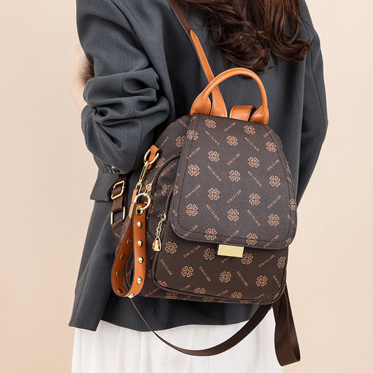 Light Luxury Backpack Women's High-grade Versatile