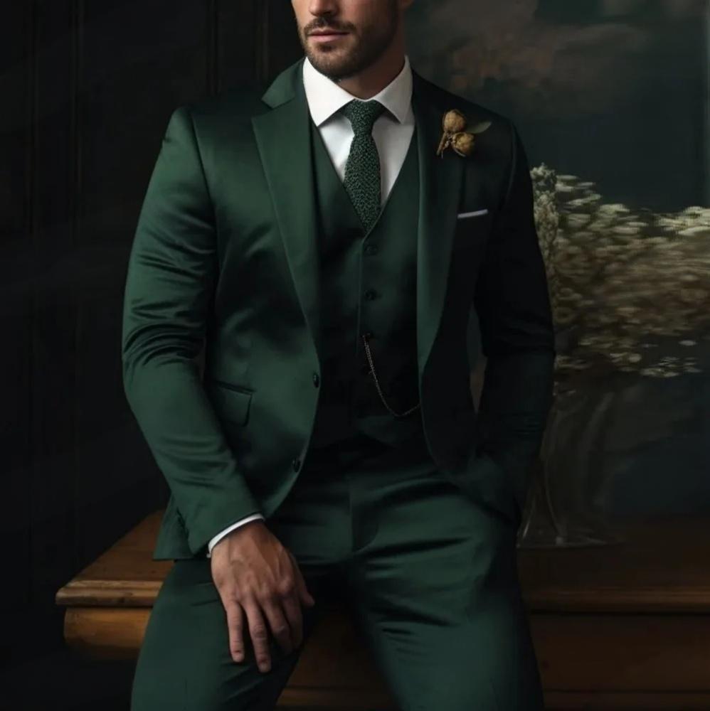 Men's High Sense Temperament Banquet Business Slim Fit Fashion Men's Suit