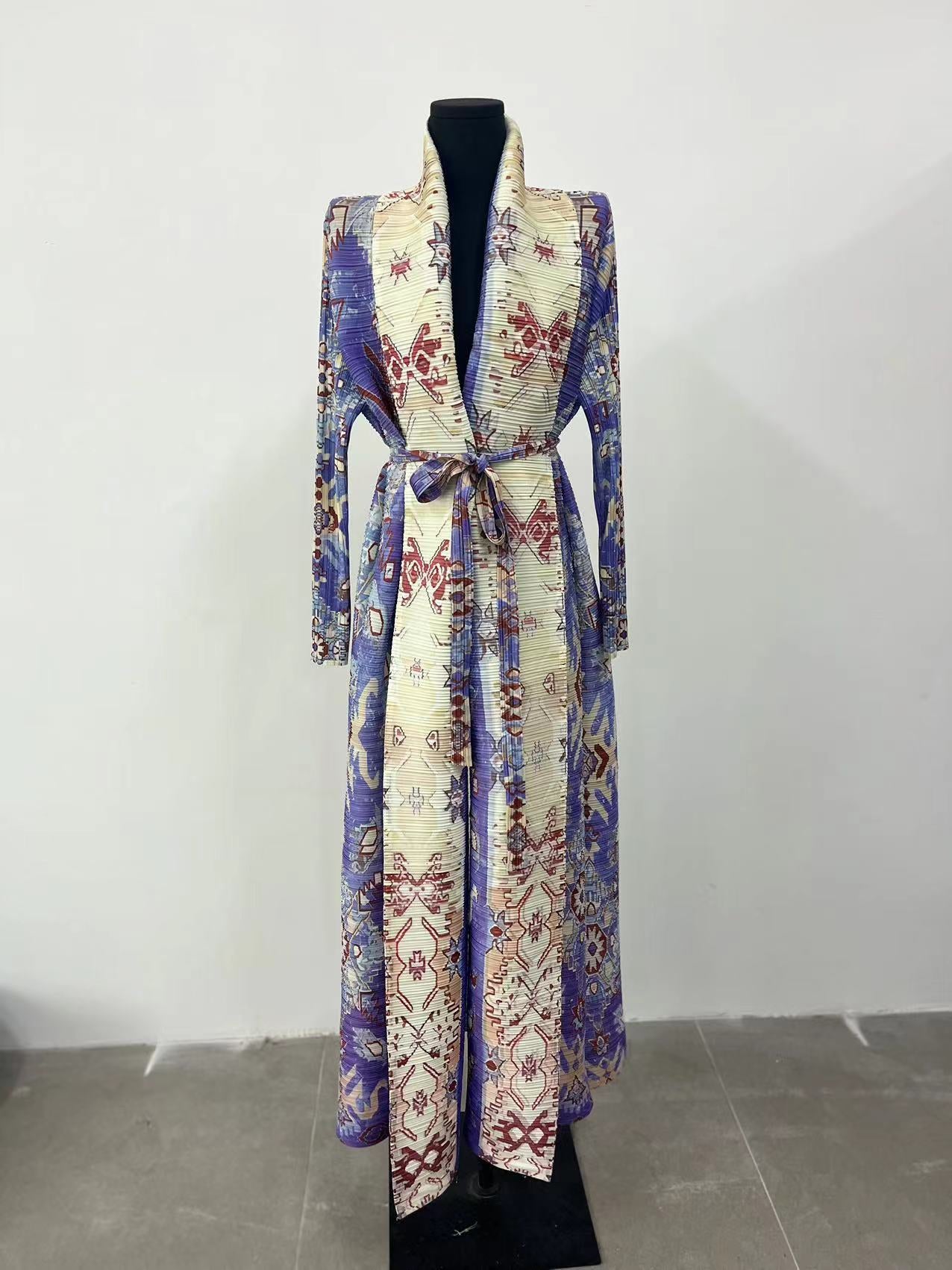 Versatile Trench Coat Cloak Printing