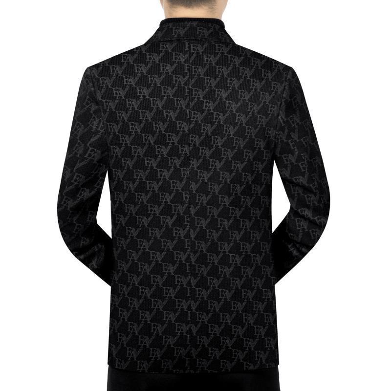 Fashion Slim Fit Business Men's Suit Jacket