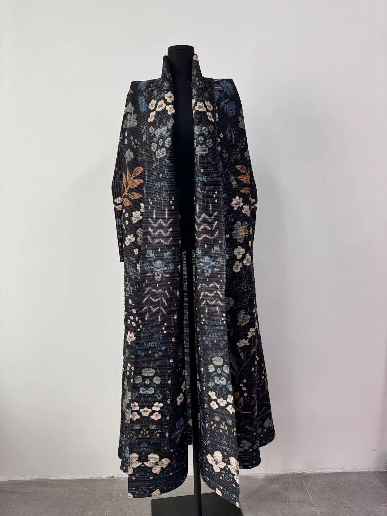 Versatile Trench Coat Cloak Printing