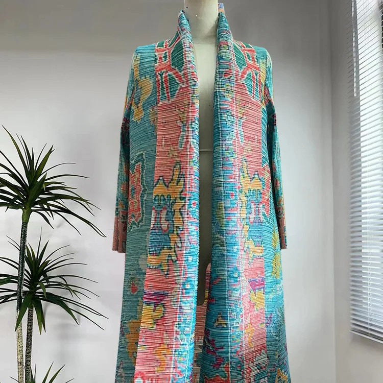 Versatile Trench Coat Cloak Printing