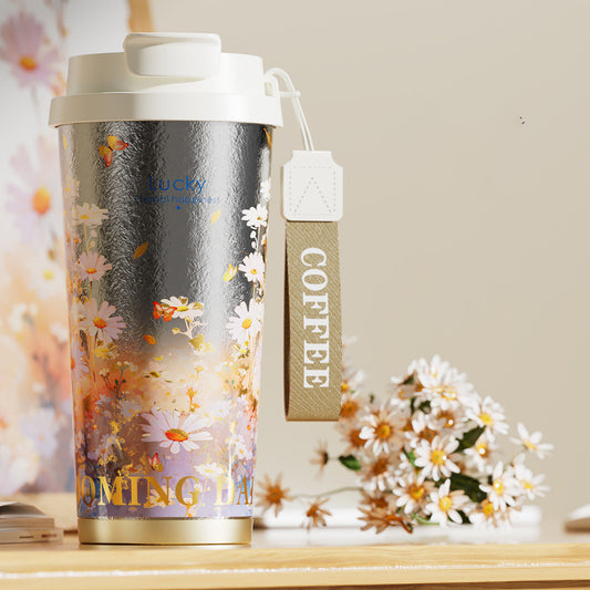 Pure Titanium Coffee Mug Car Decoration For Men
